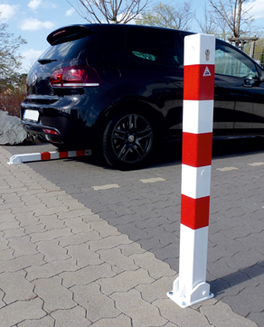 Dissuasori, archetti, barriere ed altri elementi per l'arredo delle strade.